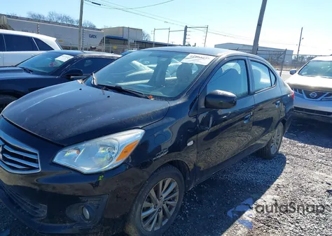 2018 Mitsubishi Mirage G4 Es z USA, uszkodzony, nr VIN ML32F3FJ8JHF14860